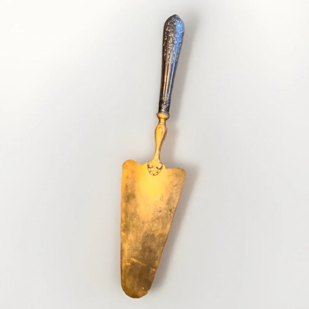 Neoclassical Silver Cake Pie Spatula Server 1800’s